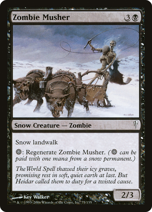 Zombie Musher (CSP-075) - common