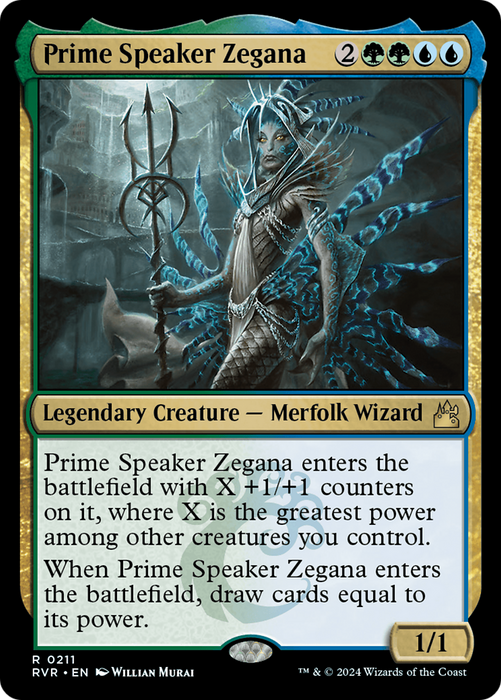 Prime Speaker Zegana (RVR-211) - rare