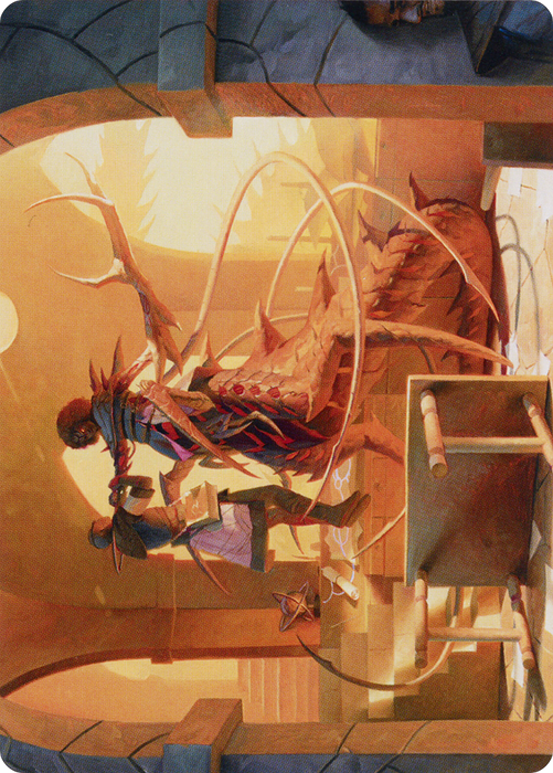 Rona, Tolarian Obliterator // Rona, Tolarian Obliterator (AMOM-017) - common (Borderless) - Foil