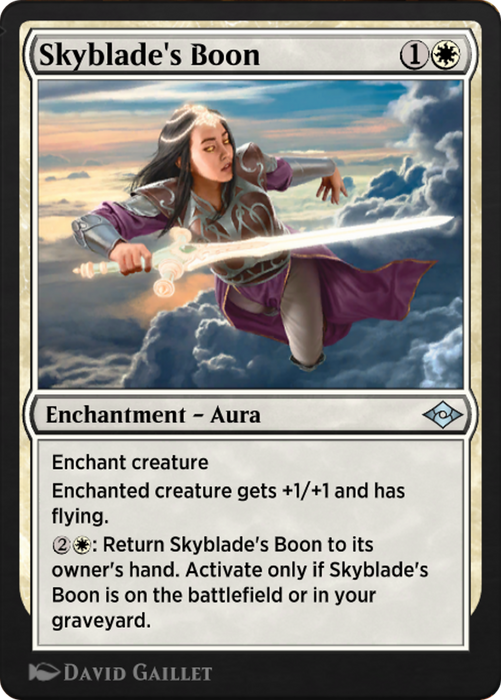 Skyblade's Boon (J21-136) - uncommon