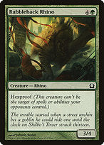 Rubbleback Rhino (RTR-132) - common