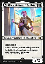 Klement, Novice Acolyte (HBG-001) - rare