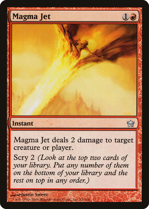 Magma Jet (5DN-073) - uncommon