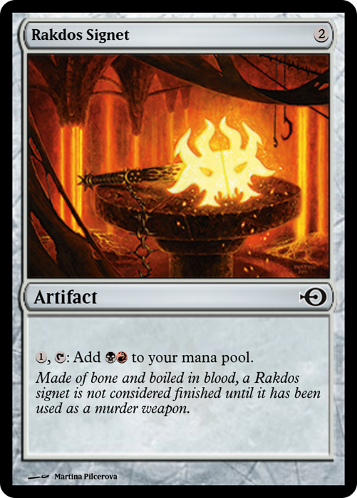 Rakdos Signet (PRM-62389) - common - Foil