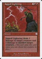 Jagged Lightning (S99-109) - uncommon