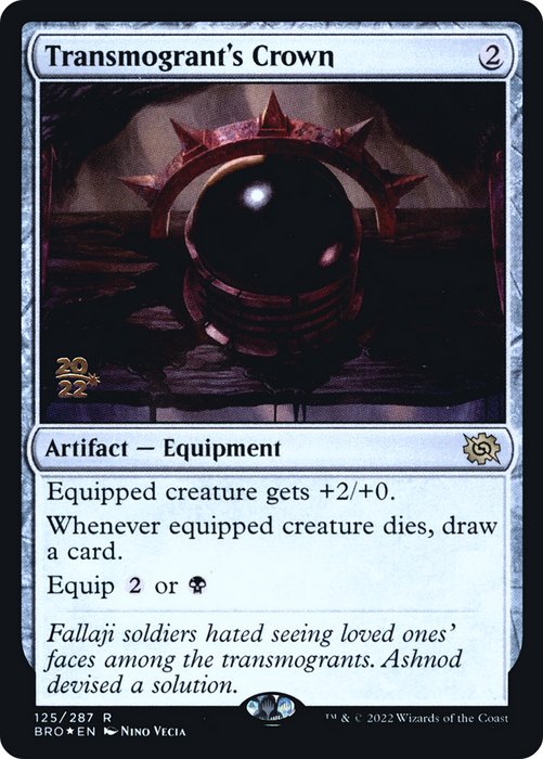 Transmogrant's Crown (PRE-125S) - rare - Foil