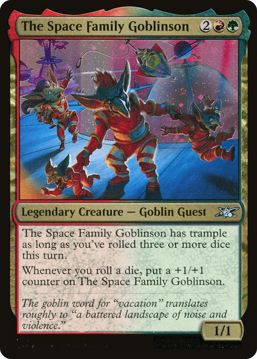 The Space Family Goblinson (UNF-465) - uncommon - Foil