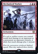 Mechanized Warfare (PRE-139S) - rare - Foil