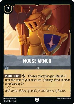 Mouse Armor (203/204) - Uncommon - Cold Foil