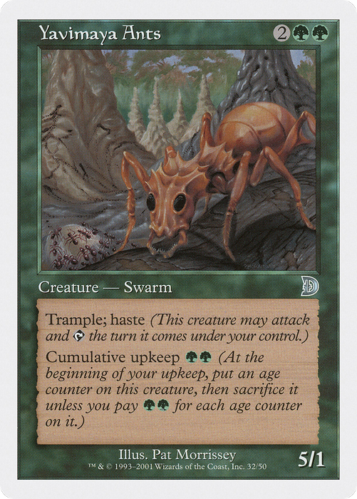 Yavimaya Ants (DKM-032) - uncommon