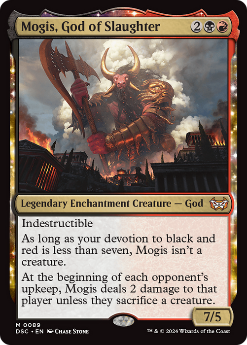 Mogis, God of Slaughter (DSC-089) - mythic
