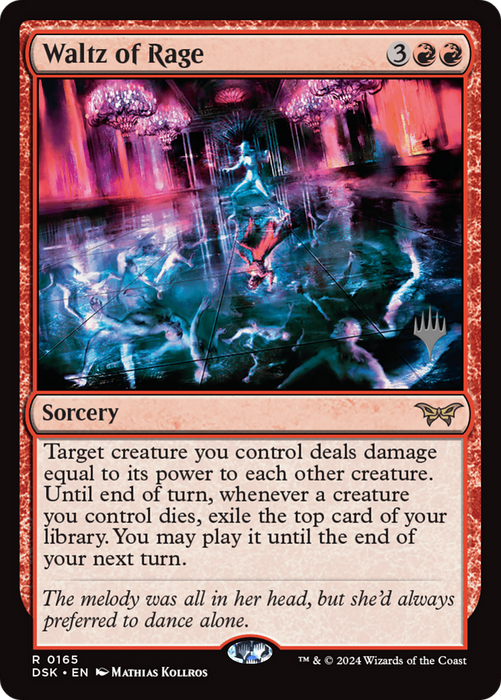 Waltz of Rage (PPDSK-165P) - rare - Foil