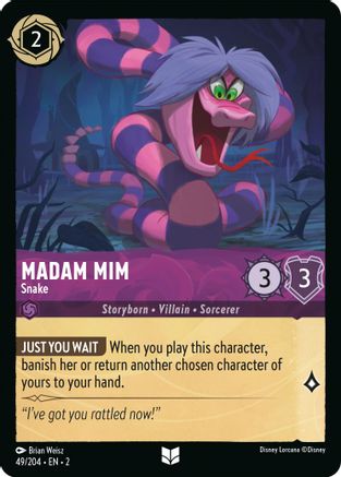 Madam Mim - Snake (49/204) - Uncommon