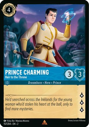 Prince Charming - Heir to the Throne (157/204) - Rare - Cold Foil