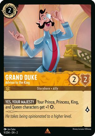 Grand Duke - Advisor to the King (9/204) - Rare - Cold Foil