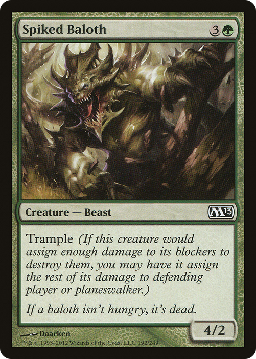 Spiked Baloth (M13-192) - common