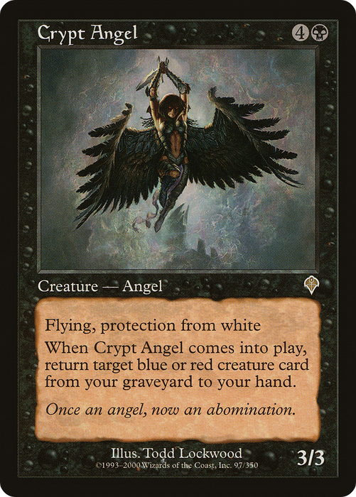 Crypt Angel (INV-097) - rare - Foil