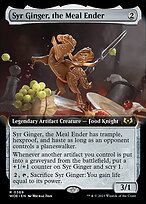 Syr Ginger, the Meal Ender (WOE-369) - rare: (Extended Art) - Foil