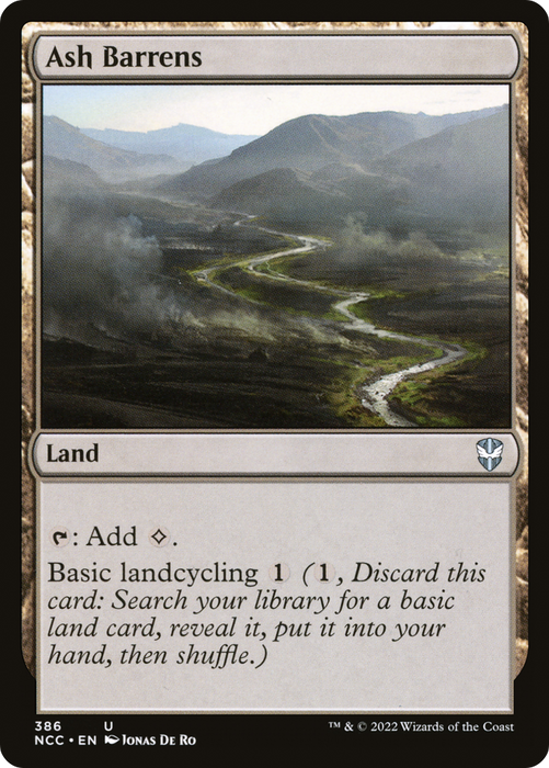 Ash Barrens (NCC-386) - uncommon