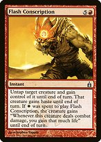 Flash Conscription (RAV-124) - uncommon - Foil