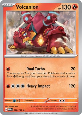 Volcanion (022/182) - SPR  - Rare - Reverse Holofoil
