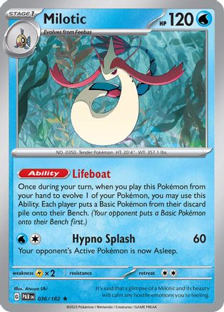 Milotic (036/182) - SPR  - Rare - Holofoil