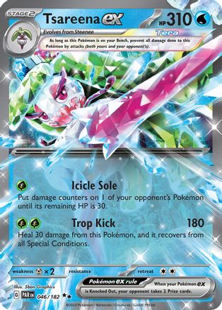 Tsareena ex (046/182) - SPR  - Double Rare - Holofoil