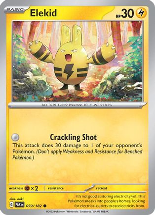 Elekid (059/182) - SPR  - Common
