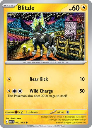 Blitzle (062/182) - SPR  - Common - Reverse Holofoil