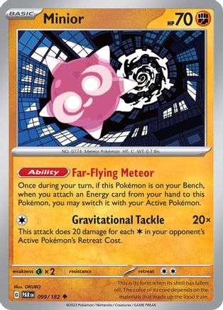 Minior (099/182) - SPR  - Uncommon - Reverse Holofoil