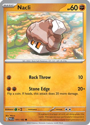 Nacli (101/182) - SPR  - Common - Reverse Holofoil
