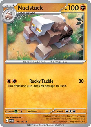 Naclstack (103/182) - SPR  - Common - Reverse Holofoil