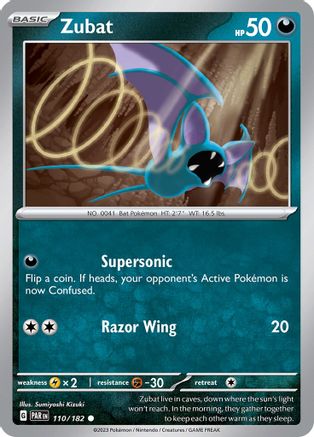 Zubat (110/182) - SPR  - Common - Reverse Holofoil