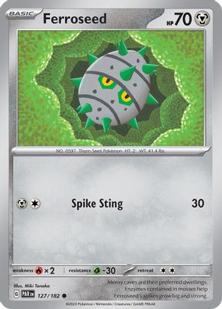Ferroseed (127/182) - SPR  - Common - Reverse Holofoil