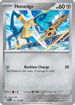 Honedge (131/182) - SPR  - Common - Reverse Holofoil