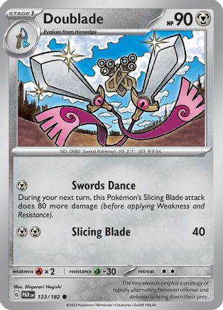 Doublade (133/182) - SPR  - Common - Reverse Holofoil