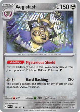Aegislash (134/182) - SPR  - Rare - Holofoil
