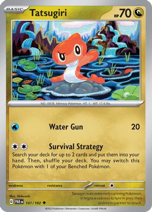 Tatsugiri (141/182) - SPR  - Uncommon - Reverse Holofoil