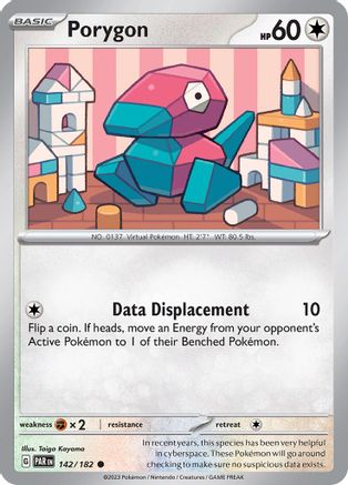 Porygon (142/182) - SPR  - Common