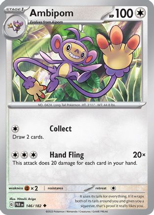 Ambipom (146/182) - SPR  - Uncommon - Reverse Holofoil