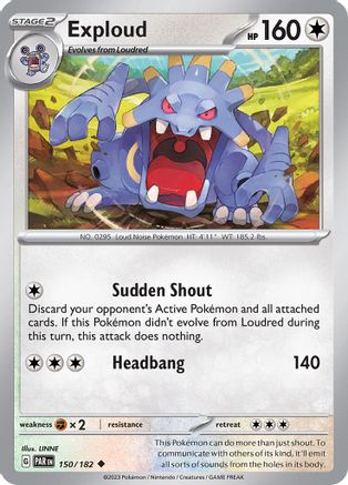 Exploud (150/182) - SPR  - Uncommon - Reverse Holofoil