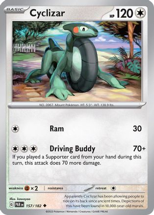 Cyclizar (157/182) - SPR  - Uncommon - Reverse Holofoil