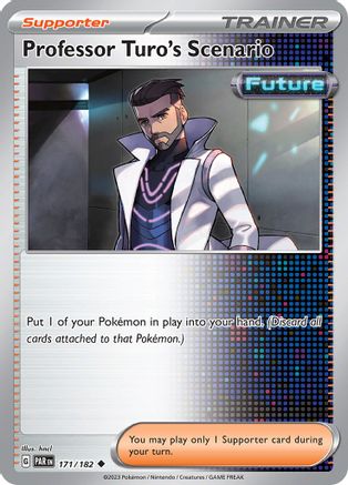 Professor Turo's Scenario (171/182) - SPR  - Uncommon - Reverse Holofoil