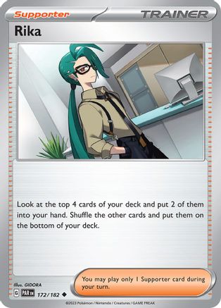 Rika (172/182) - SPR  - Uncommon - Reverse Holofoil