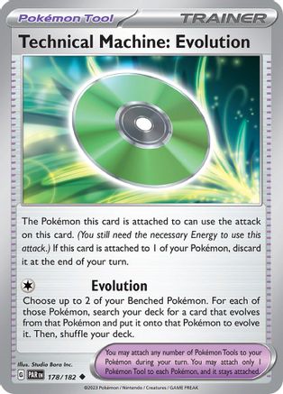 Technical Machine: Evolution (178/182) - SPR  - Uncommon
