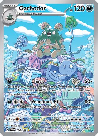Garbodor (204/182) - SPR  - Illustration Rare - Holofoil