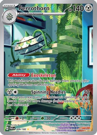 Ferrothorn (209/182) - SPR  - Illustration Rare - Holofoil