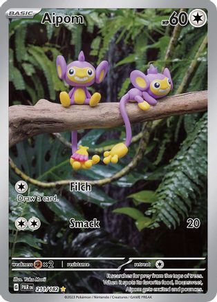 Aipom (211/182) - SPR  - Illustration Rare - Holofoil
