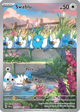 Swablu (213/182) - SPR  - Illustration Rare - Holofoil