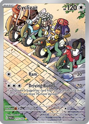 Cyclizar (215/182) - SPR  - Illustration Rare - Holofoil